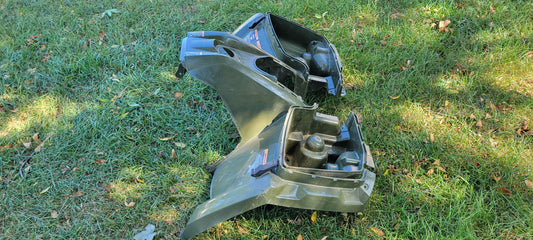 2017 Polaris Sportsman 450 Front Fender 2636420-498 GREEN, CRACK