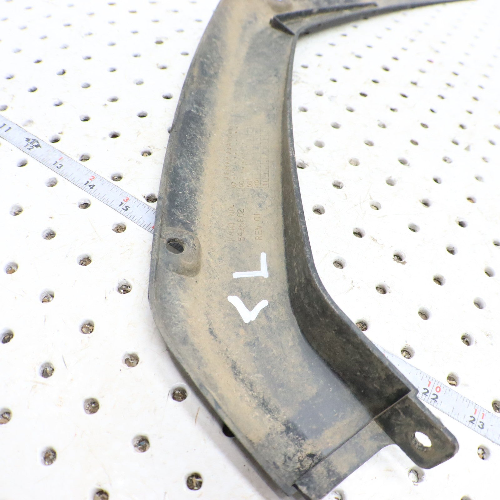 2009 Polaris Rzr 800 Fender Flare FRONT LEFT 5436602-070; 5438207-070