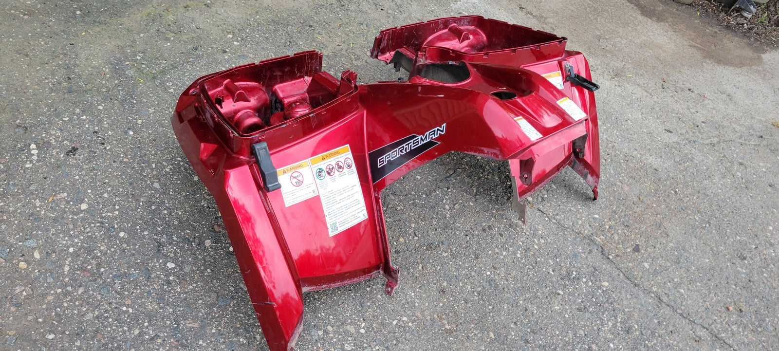 2016 Polaris Sportsman Sp 570 Front Fender SUNSET RED 2635397-520