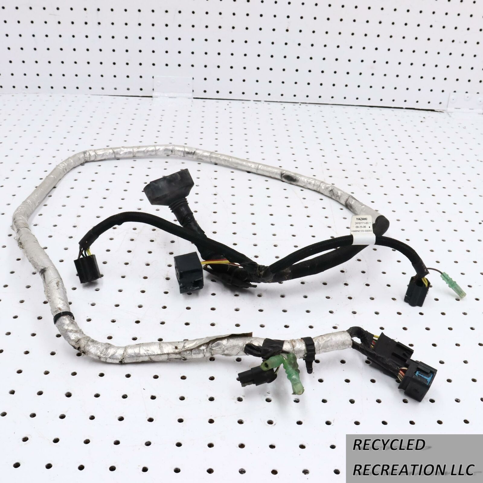 2007 POLARIS IQ 600 HEADLIGHT HOOD GAUGE WIRING HARNESS HEADLIGHT 2410771