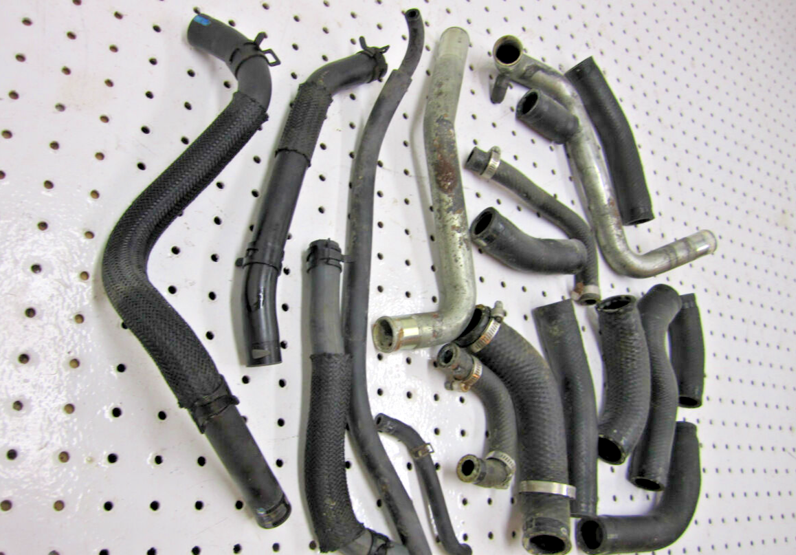2007 YAMAHA PHAZER PZ50 ENGINE COOLANT HOSES OIL LINES 8GC-1243E, 8GC-1244G