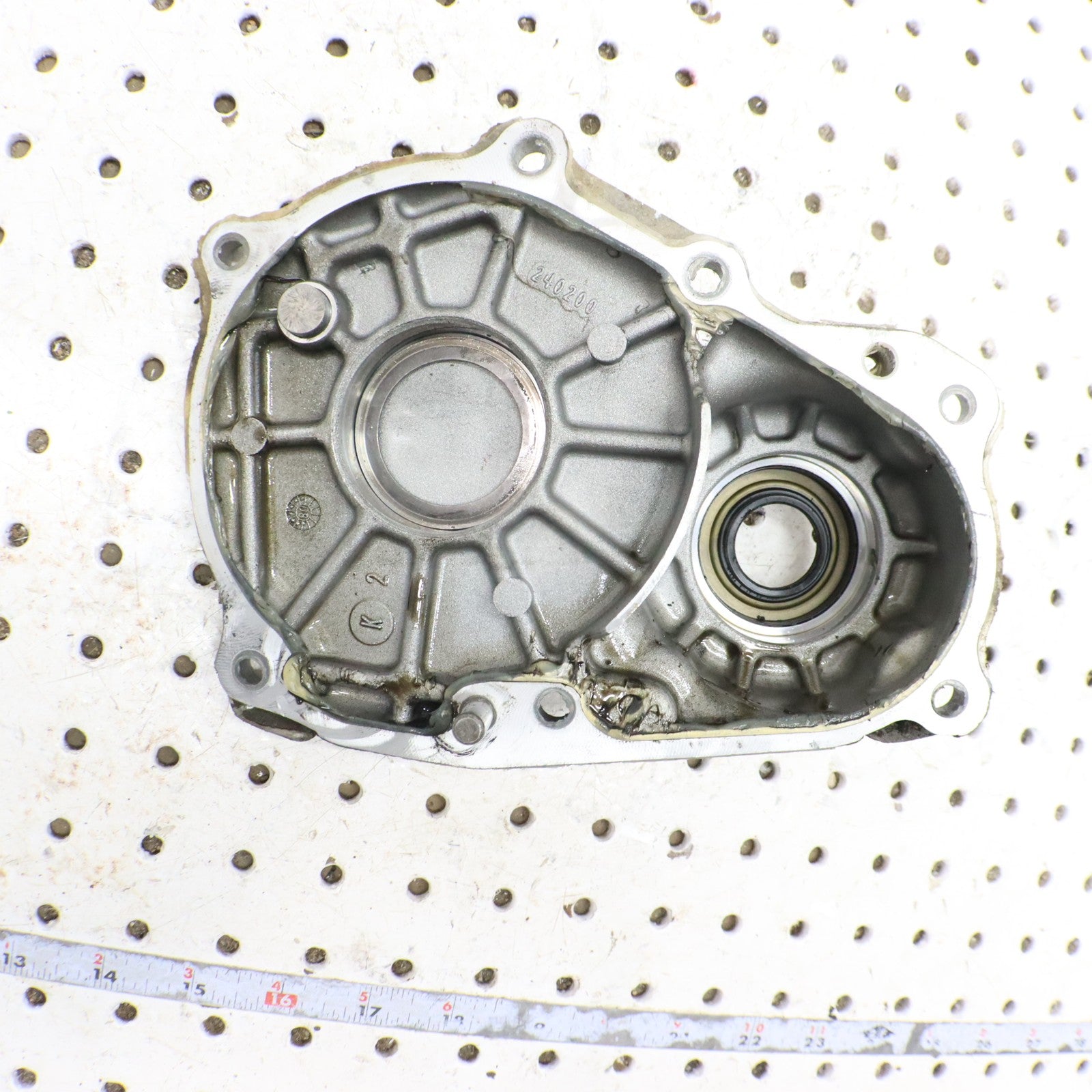 2009 Polaris Sportsman 800 Transmission Gearcase Front Output Cover 3234130