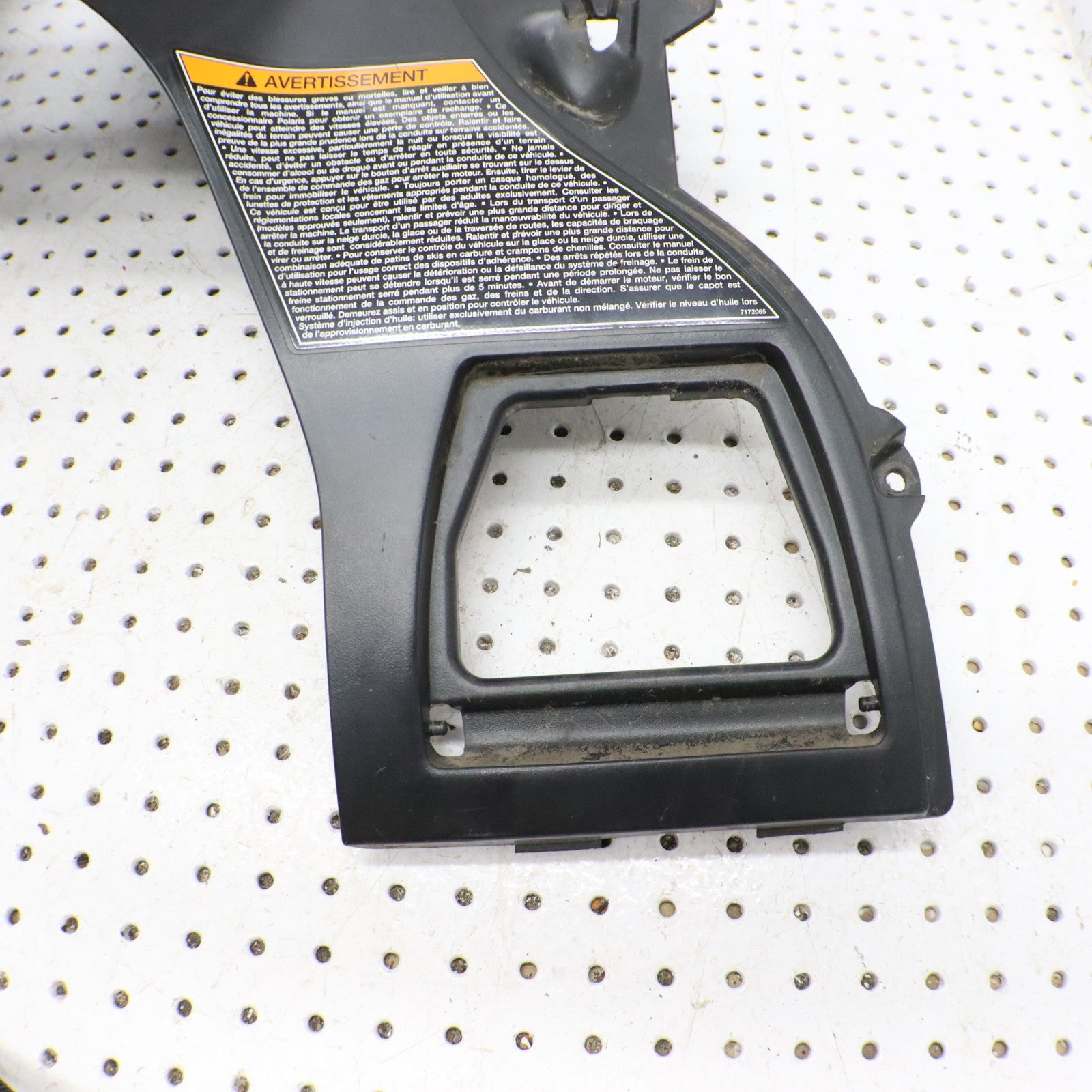 2007 Polaris Iq 600 Console Gas Tank Cover 2633082-070