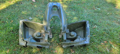2017 Polaris Sportsman 450 Front Fender 2636420-498 GREEN, CRACK