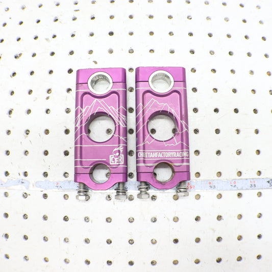 2016 Arctic Cat M8000 CHEETAH FACTORY RACING BAR RISERS CFR 4"  KNUCKLE RISERS