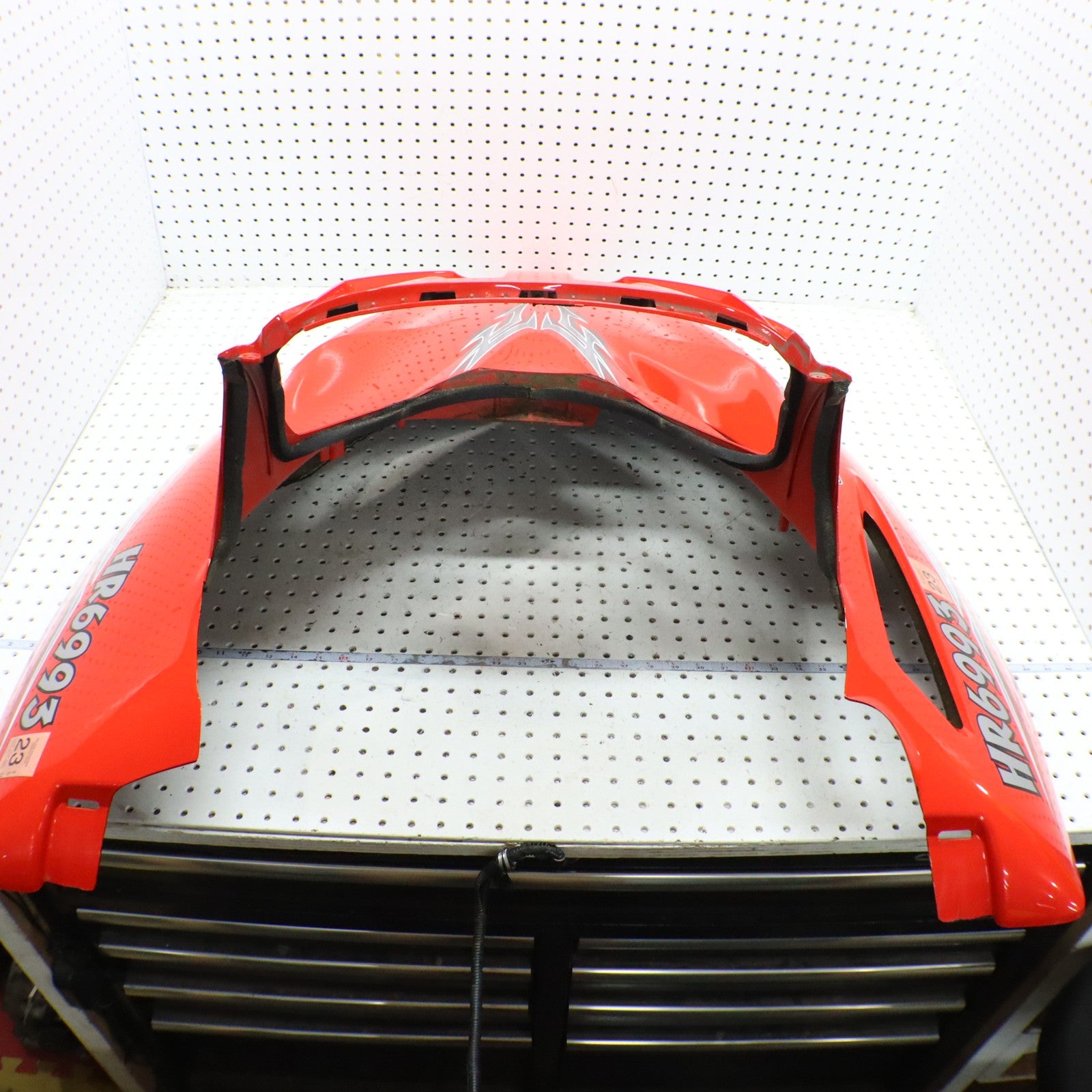 2007 Polaris Iq 600 IQ Hood RED 2633218-293