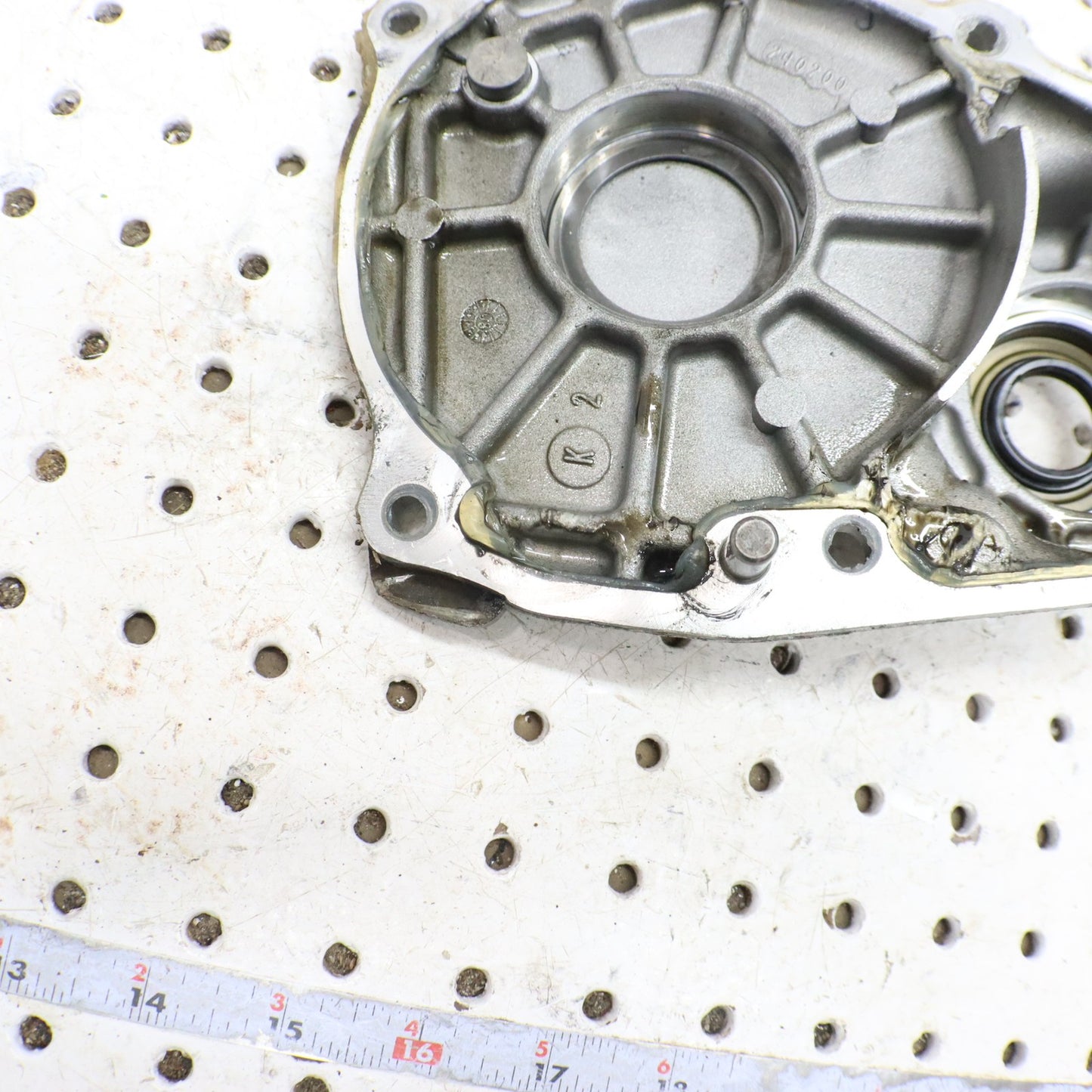 2009 Polaris Sportsman 800 Transmission Gearcase Front Output Cover 3234130