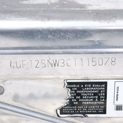 2012 ARCTIC CAT PROCLIMB M800 153 Tunnel, Front - Assembly 1707-519
