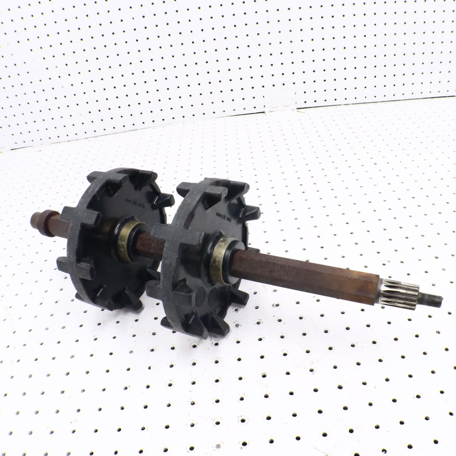2002 ARCTIC CAT ZL 600 DRIVE COG KOG AXLE SHAFT W SPROCKETS  0728-049 