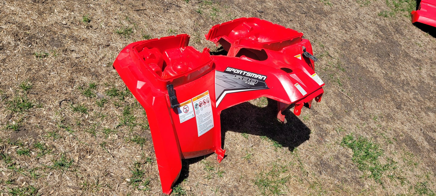 2012 Polaris Sportsman 500 Front Fender 2634162-293; 2636420-293