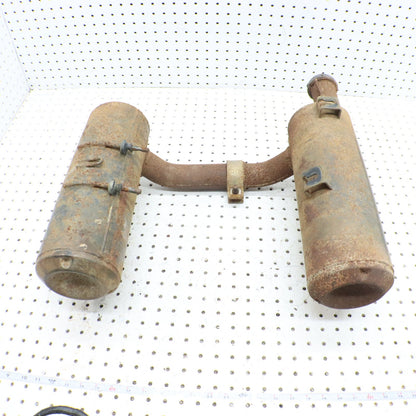 2009 Polaris Sportsman 800 Exhaust Muffler L & R 1261735-489; 1261799-489 