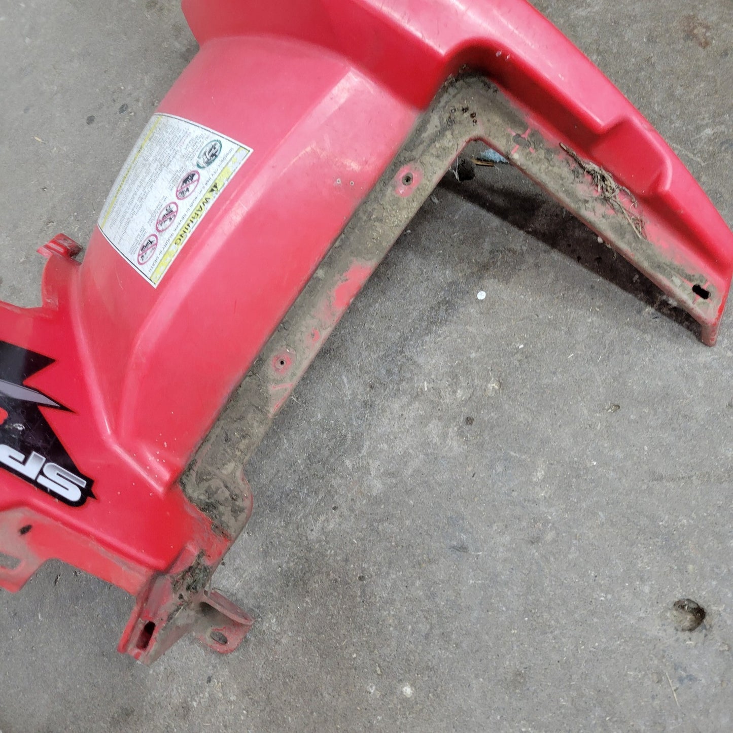 2009 Polaris Sportsman 800 Front Fender 5437844-293; 2634094-293