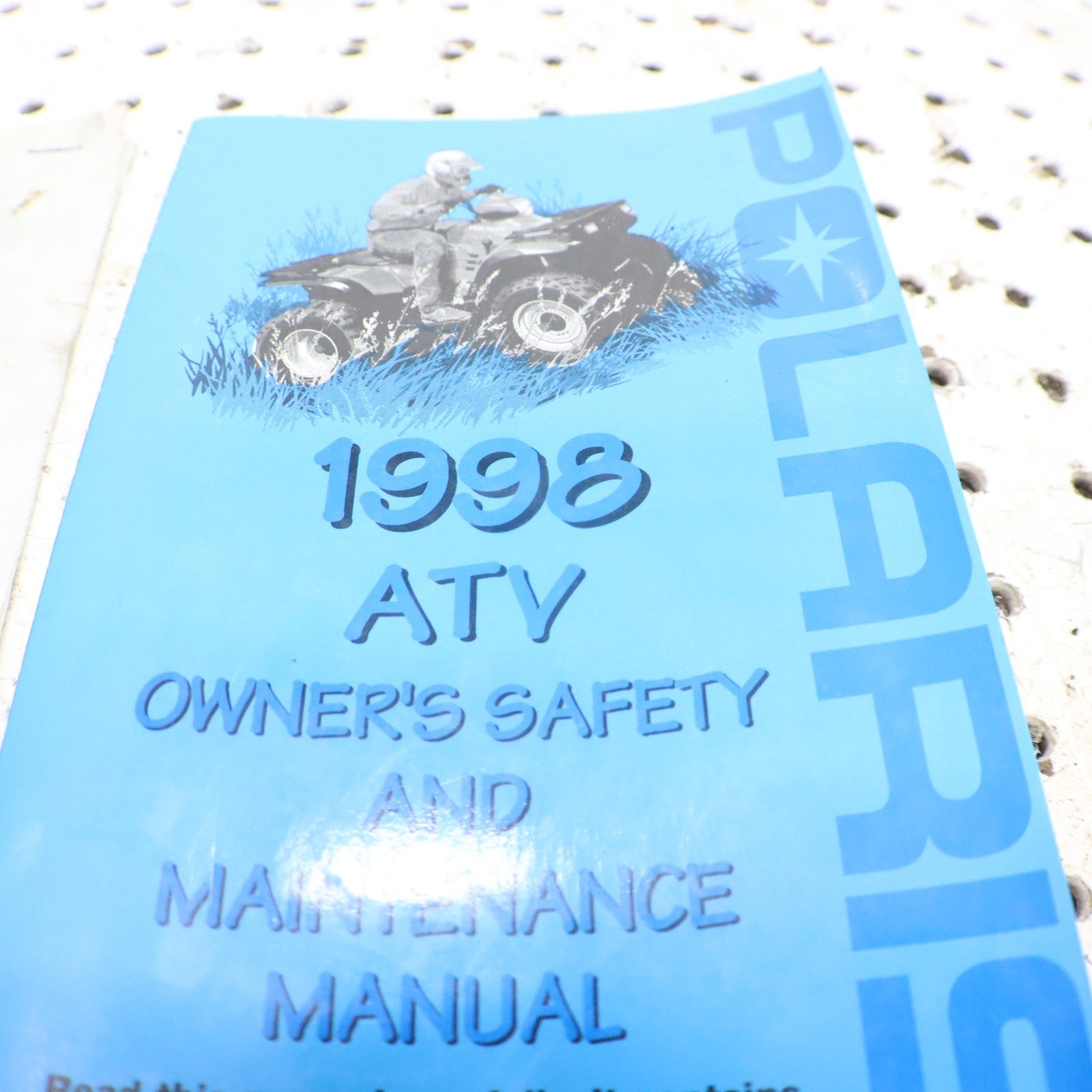 1998 Polaris Xplorer 400l Owners Manual 9914659 