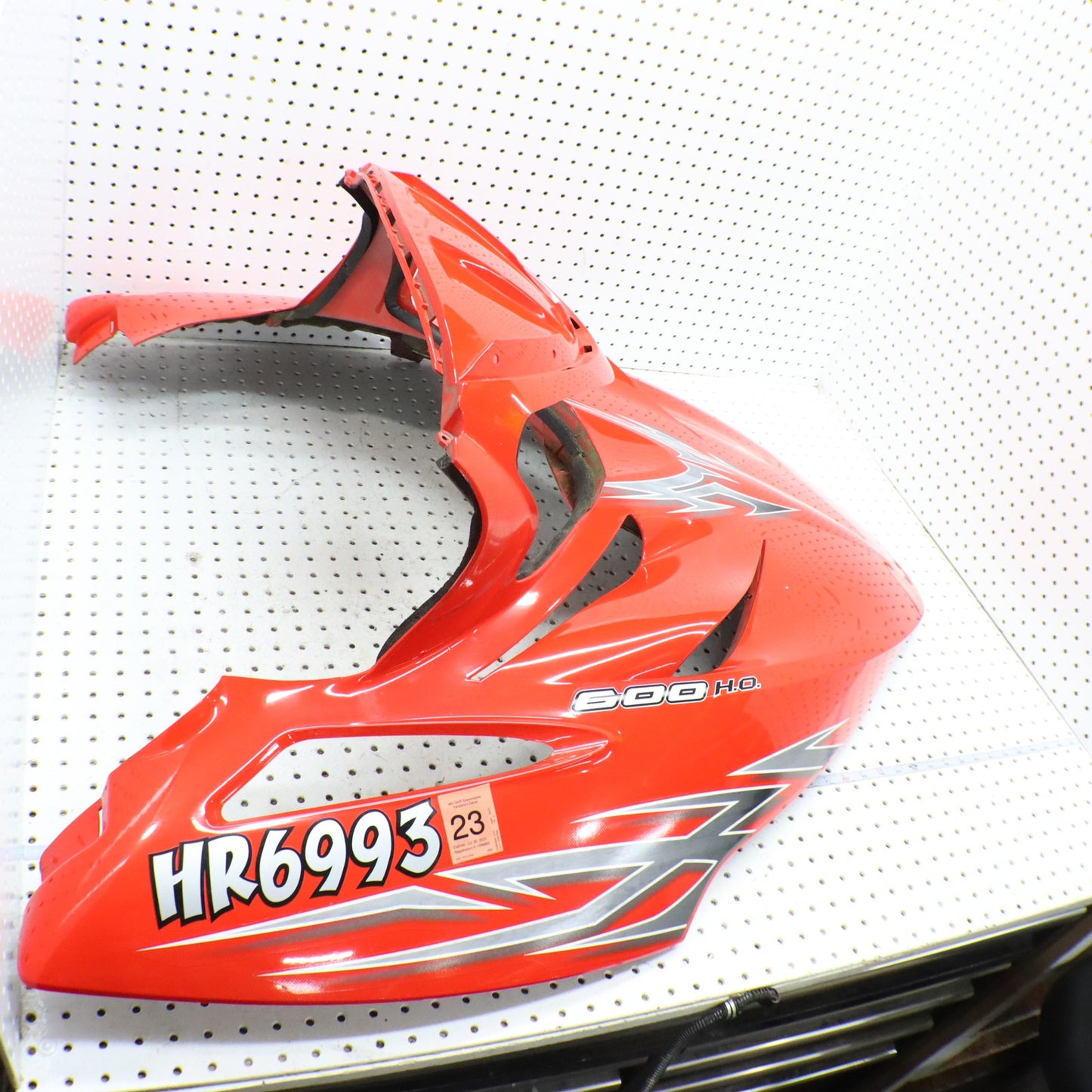 2007 Polaris Iq 600 IQ Hood RED 2633218-293