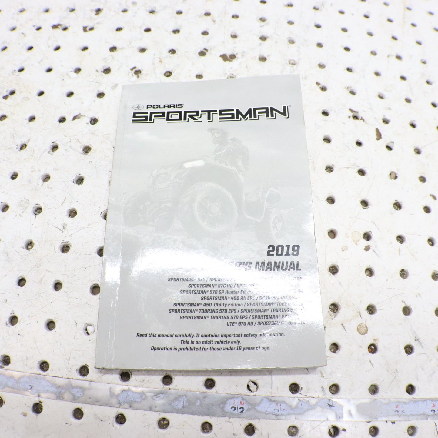 2019 Polaris Sportsman 570 Owners Manual 9929536