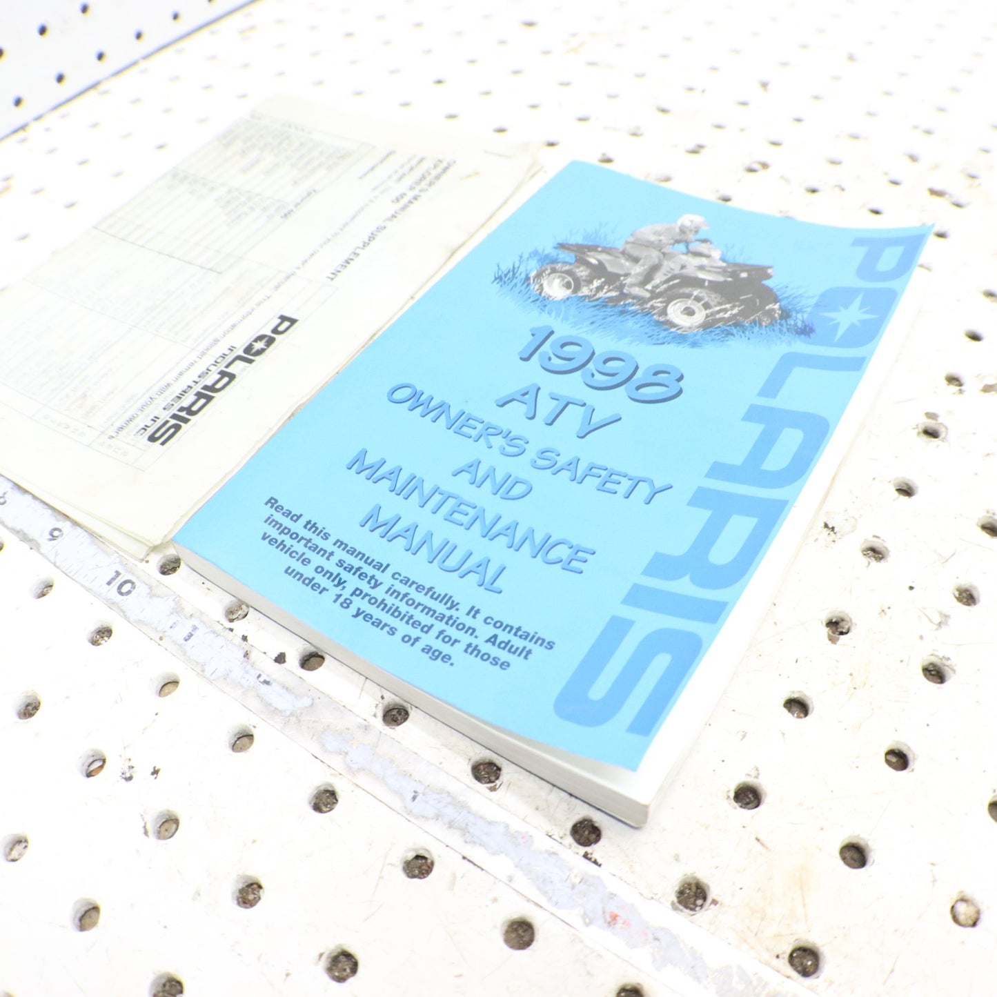 1998 Polaris Xplorer 400l Owners Manual 9914659 