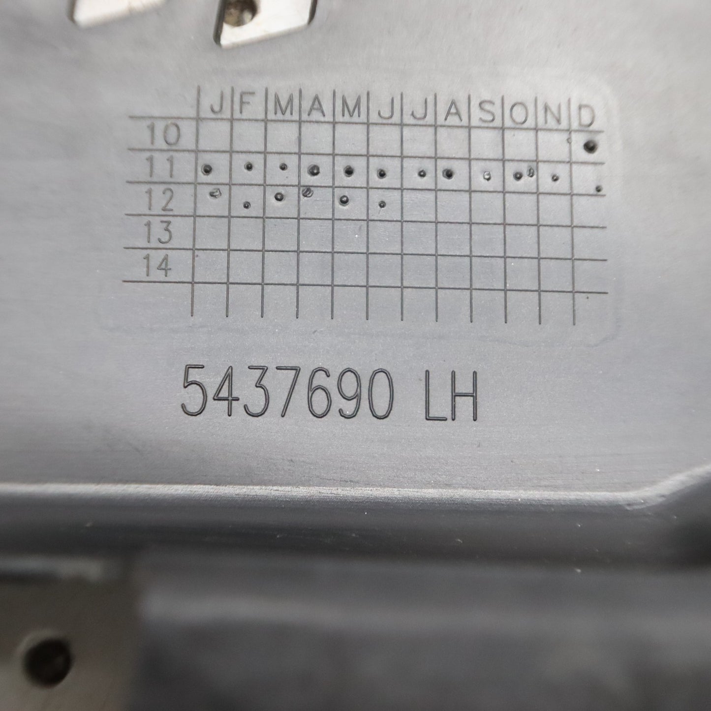 2013 Polaris Ranger 800 PANEL-WHEEL WELL, LH, BLK 5437690-070