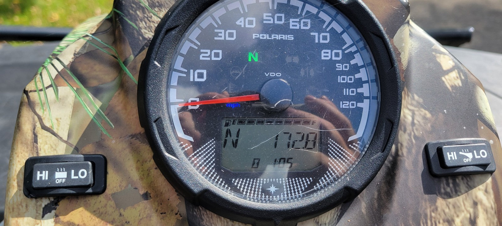 2016 Polaris Sportsman 570 Speedometer Gauge Display Cluster 3280631 1481 MILES