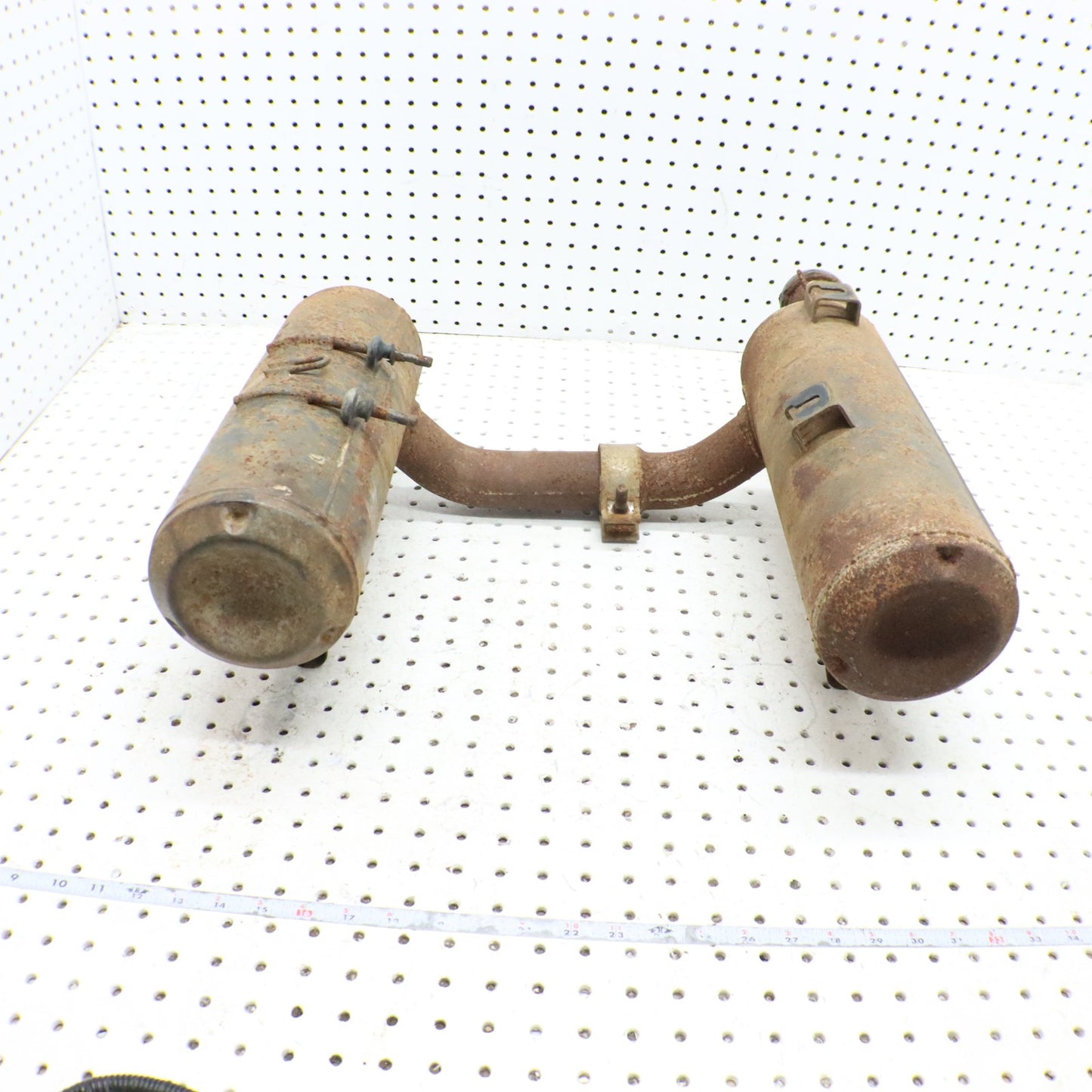 2009 Polaris Sportsman 800 Exhaust Muffler L & R 1261735-489; 1261799-489 