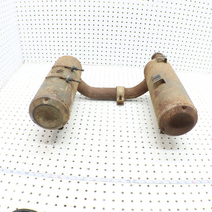 2009 Polaris Sportsman 800 Exhaust Muffler L & R 1261735-489; 1261799-489 