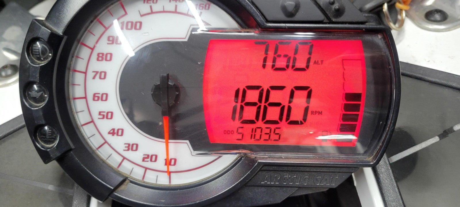 2013 Arctic Cat Procross Xf800 Gauge Speedometer Display 0620-391 5103.5 MILES