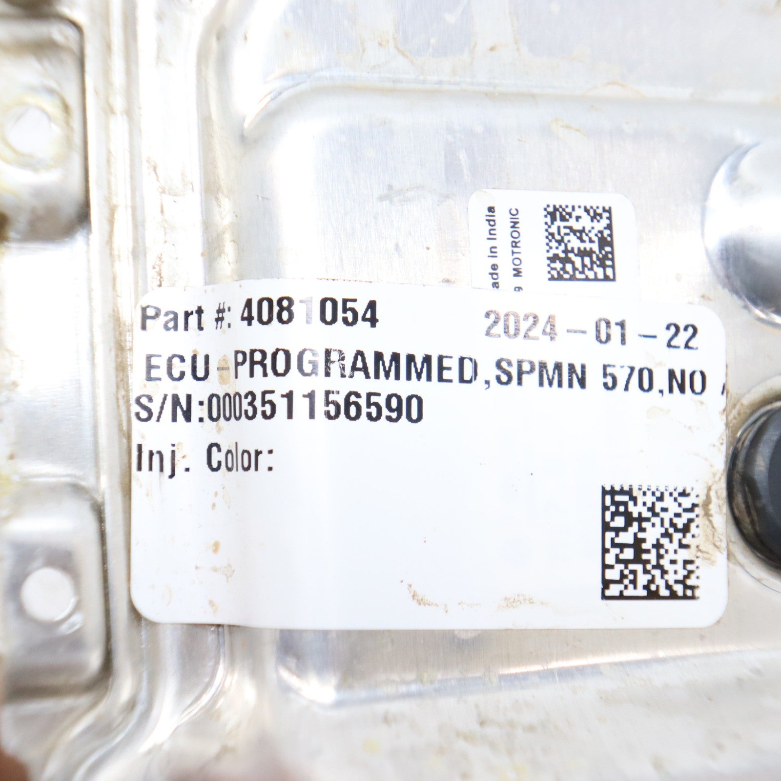 2024 Polaris Sportsman 570 Efi Eps Ecu Ecm Cdi Computer 4012838; 4081054