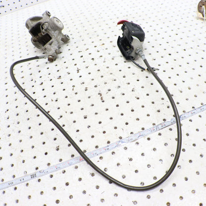 2006 POLARIS RMK 700 HAND BRAKE LEVER MASTER CYLINDER 2202785; 2202742