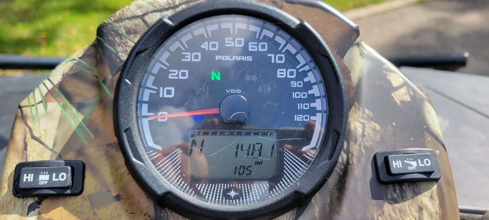 2016 Polaris Sportsman 570 Speedometer Gauge Display Cluster 3280631 1481 MILES