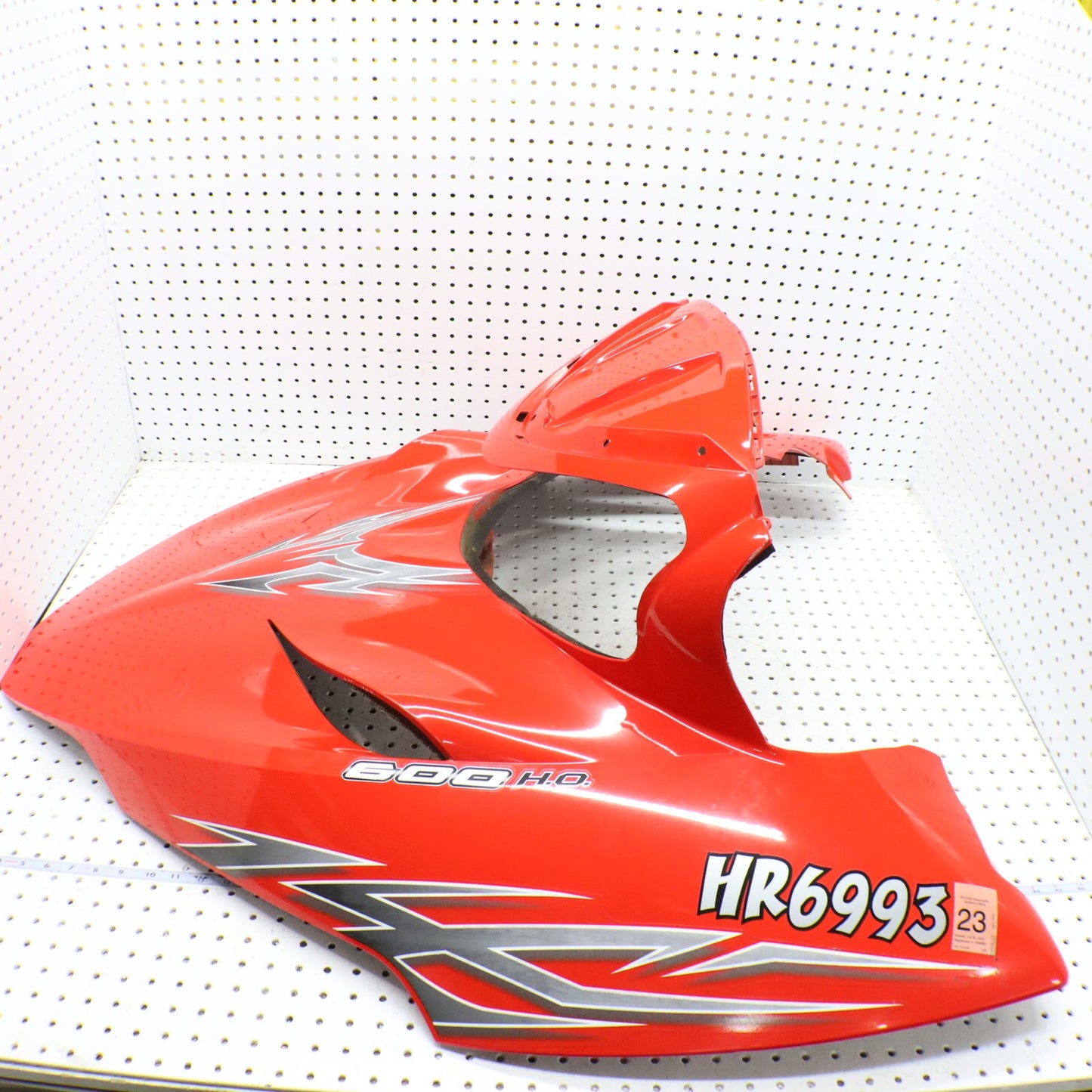 2007 Polaris Iq 600 IQ Hood RED 2633218-293