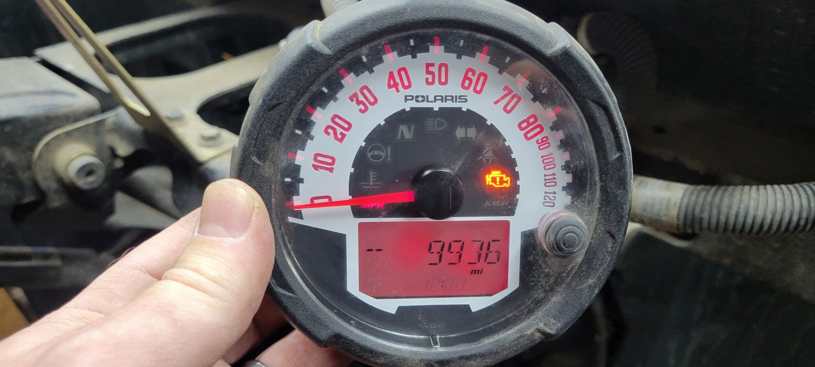 2013 Polaris Ranger Xp 900 Speedometer Gauge Display Cluster 3280566 3280623