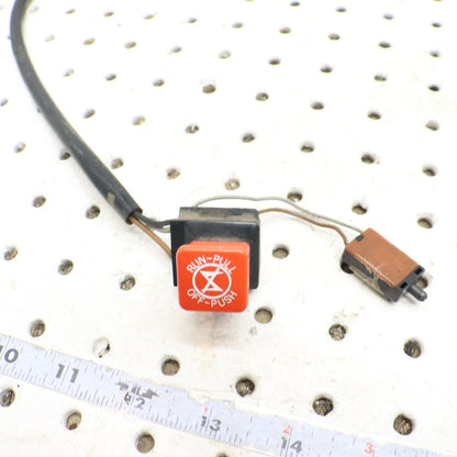 2007 Polaris Iq 600 Aux Shut Off Switch, Kill Switch 4011540; 4013382