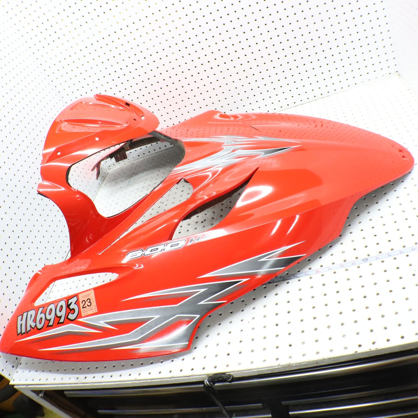 2007 Polaris Iq 600 IQ Hood RED 2633218-293