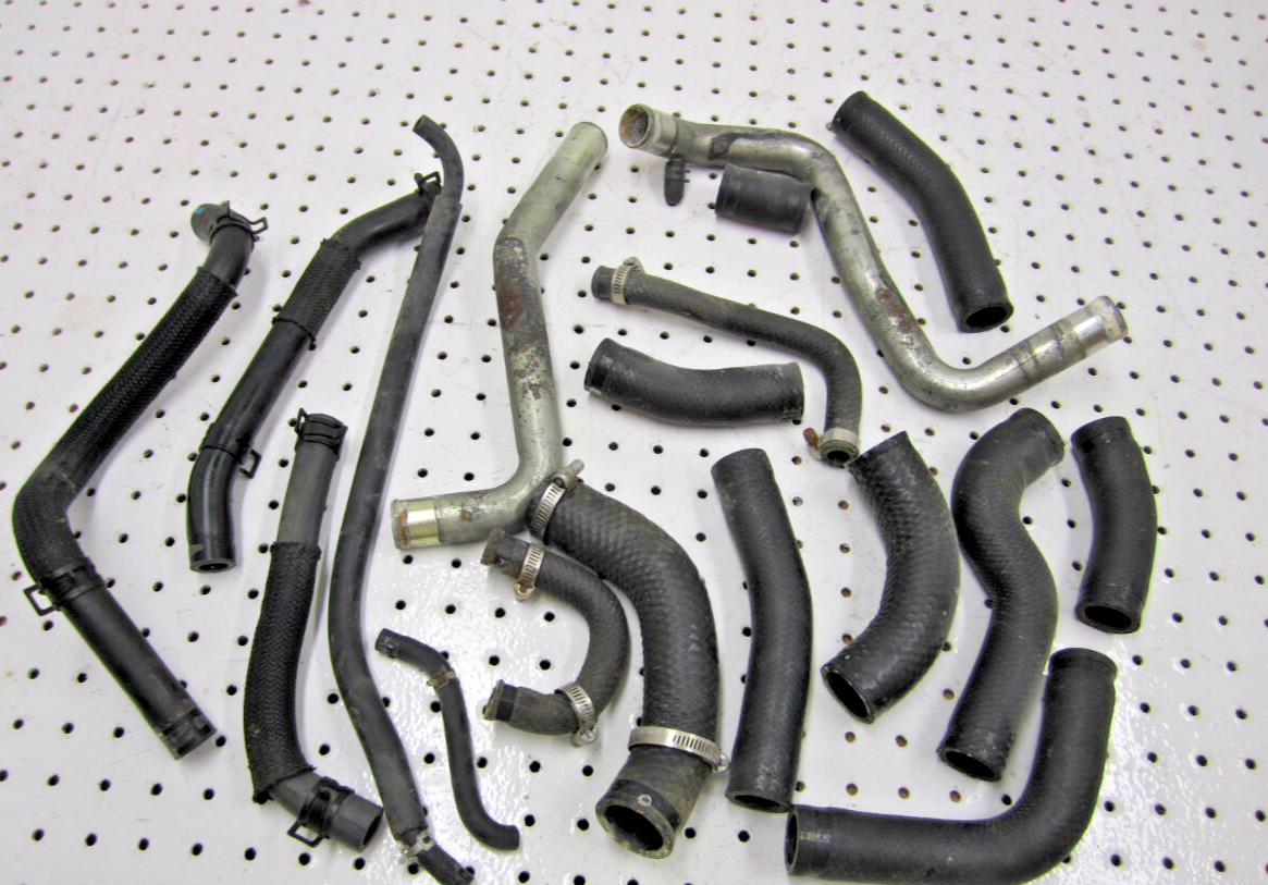 2007 YAMAHA PHAZER PZ50 ENGINE COOLANT HOSES OIL LINES 8GC-1243E, 8GC-1244G