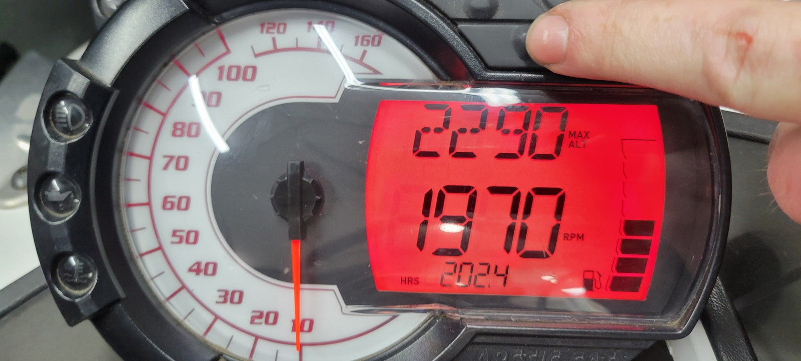 2013 Arctic Cat Procross Xf800 Gauge Speedometer Display 0620-391 5103.5 MILES