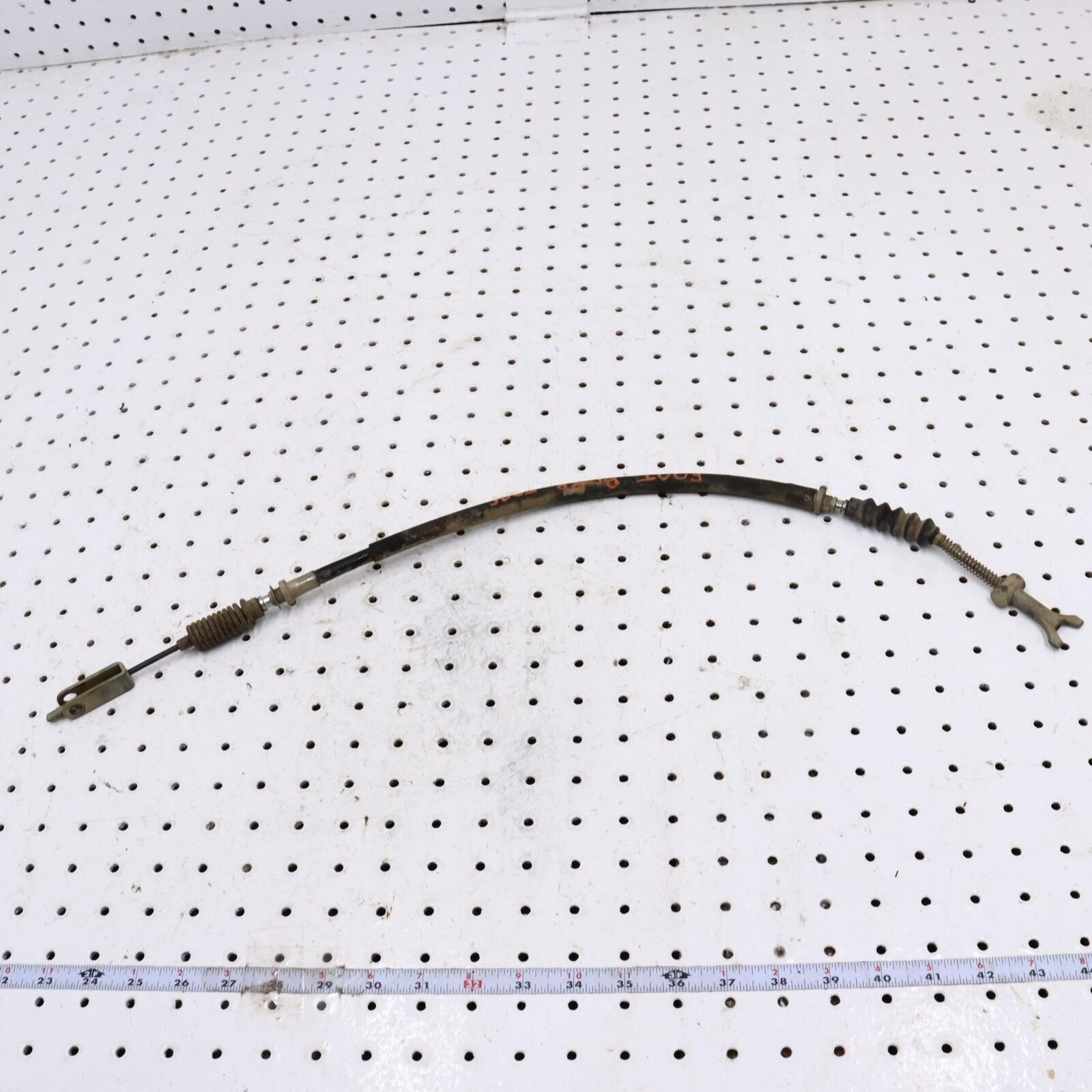 2003 KAWASAKI PRAIRIE 650 REAR BACK BRAKE CABLE LINE 54005-1203; 54005-0019