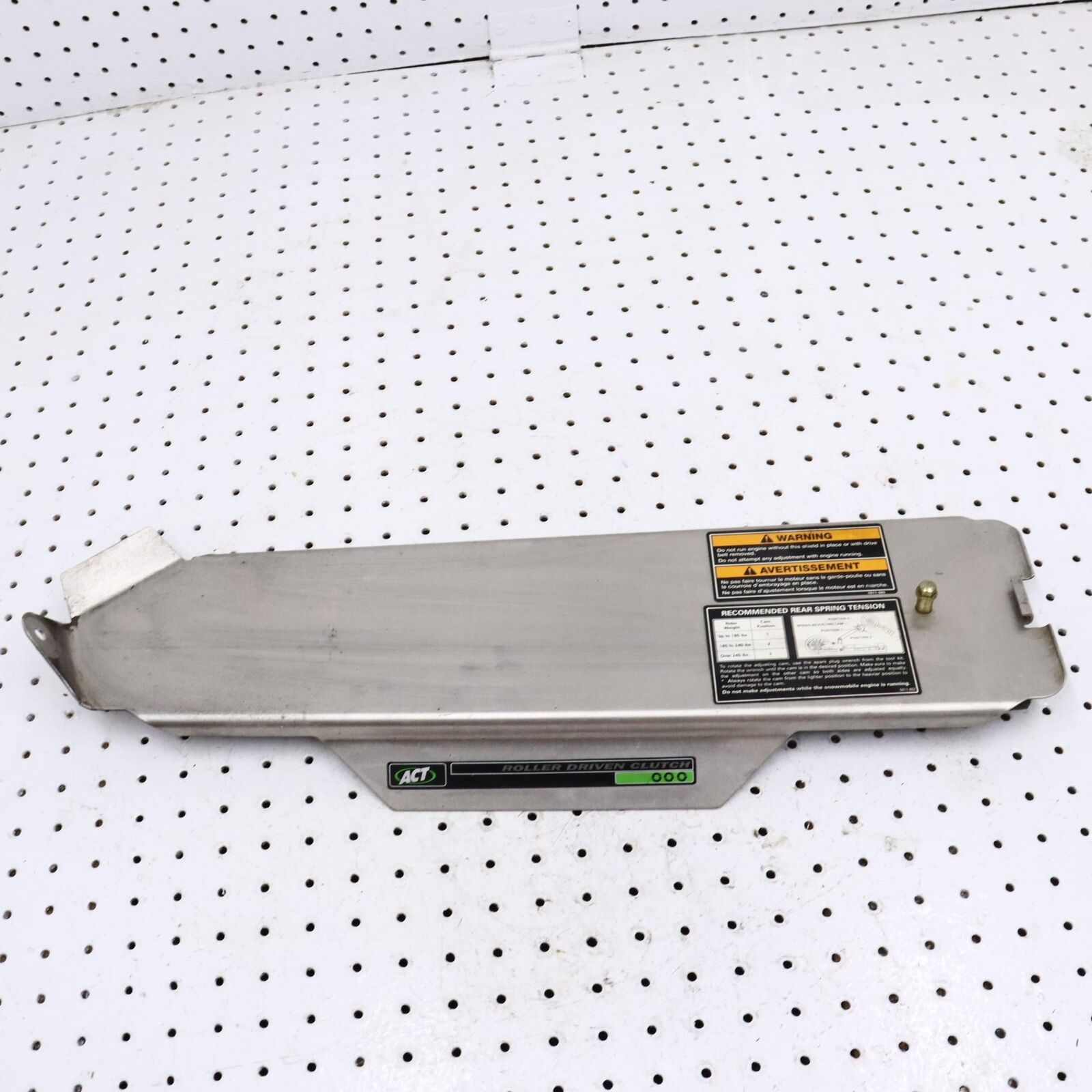 2005 ARCTIC CAT SABERCAT 600 DRIVE BELT CLUTCH COVER GUARD 0607-822
