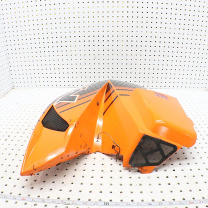 2014 ARCTIC CAT M8000 LEFT SIDE PANEL COVER CRACKED 4718-015; 4718-003