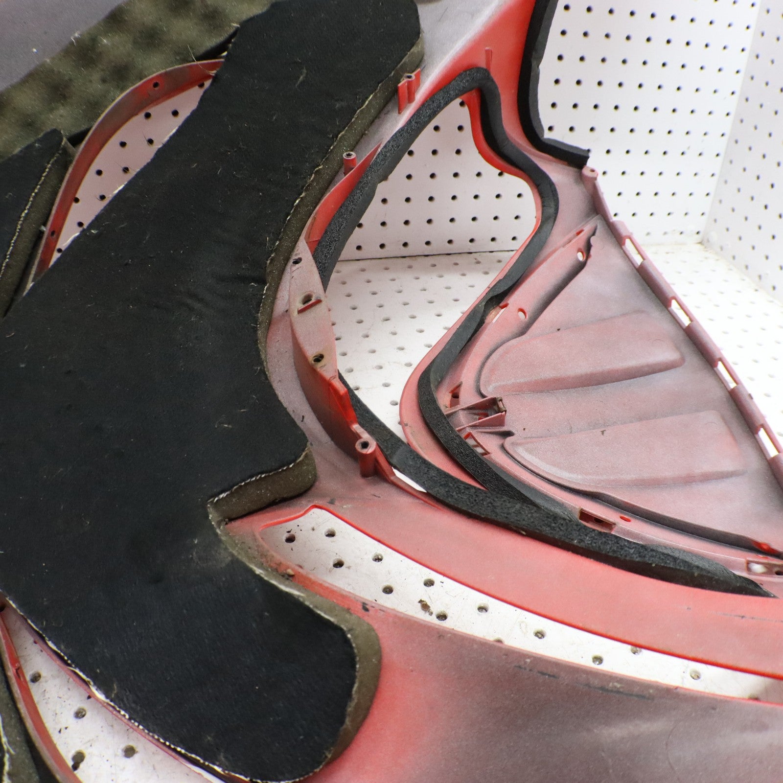 2007 Polaris Iq 600 IQ Hood RED 2633218-293