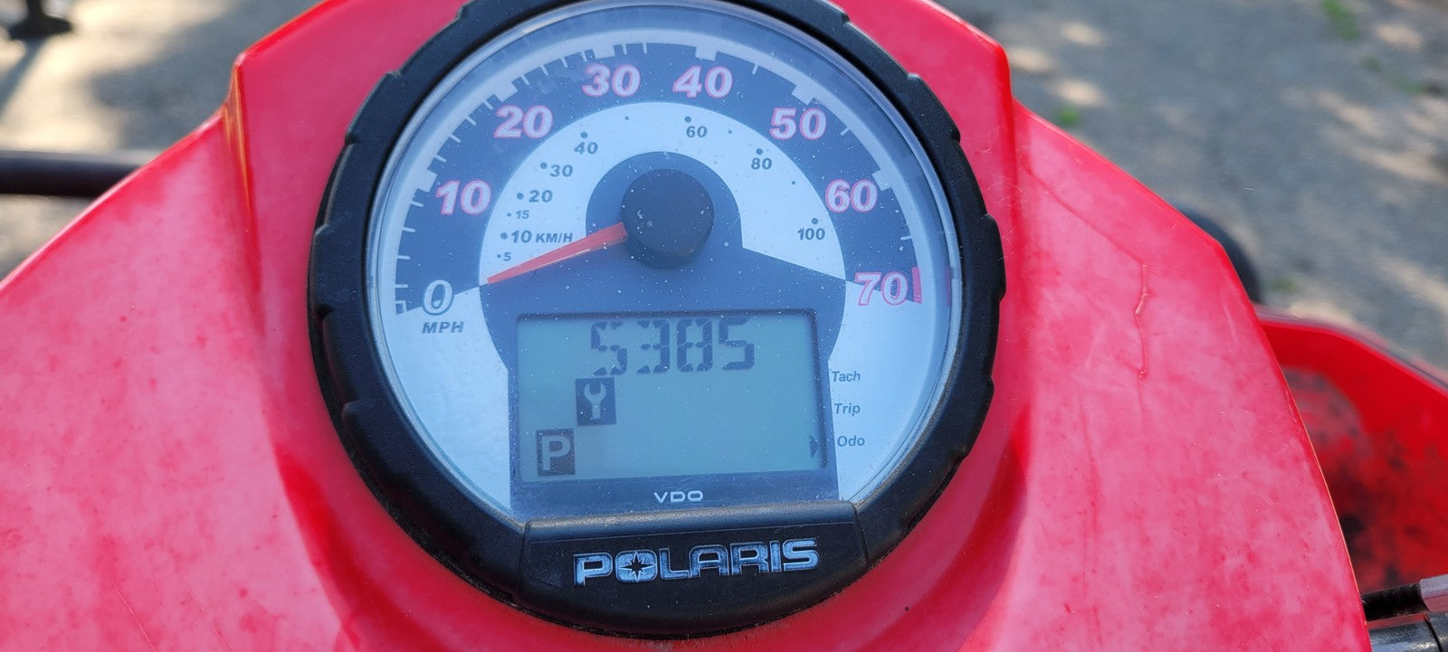 2012 Polaris Sportsman 500 Speedometer Gauge Display Cluster 3280529