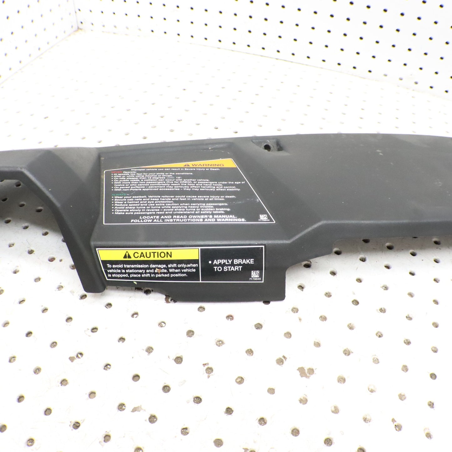 2013 Polaris Ranger Xp 900 Dash Panel Upper 5439014-070
