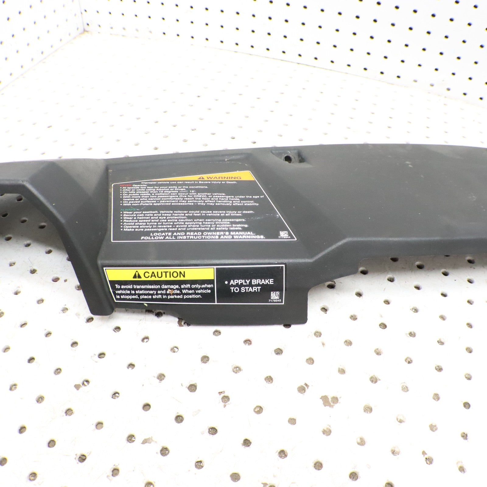 2013 Polaris Ranger Xp 900 Dash Panel Upper 5439014-070