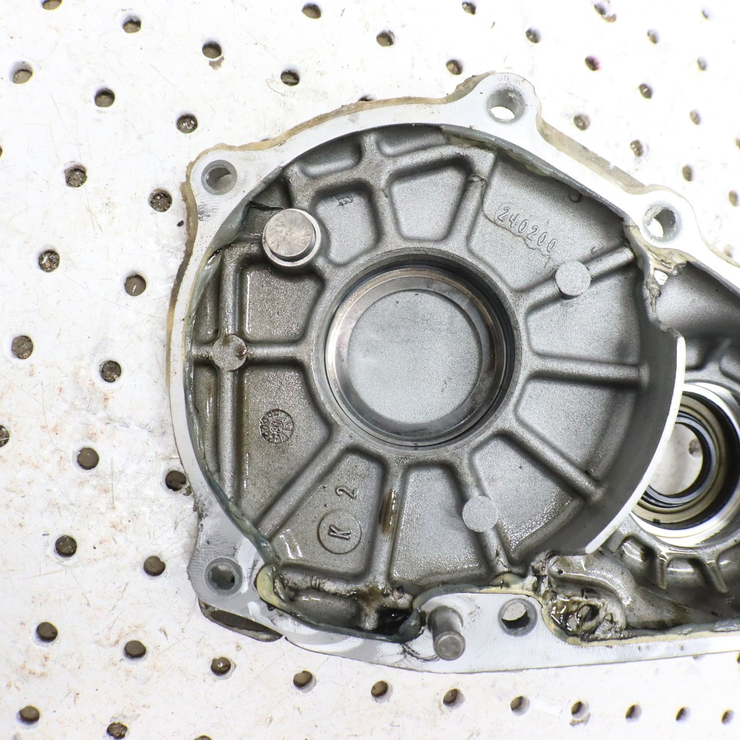 2009 Polaris Sportsman 800 Transmission Gearcase Front Output Cover 3234130