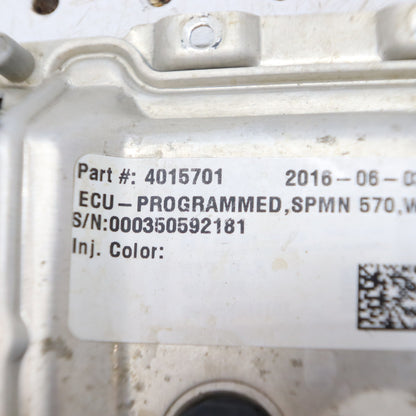 2016 Polaris Sportsman Sp 570 Ecu Ecm Cdi Computer 4015701