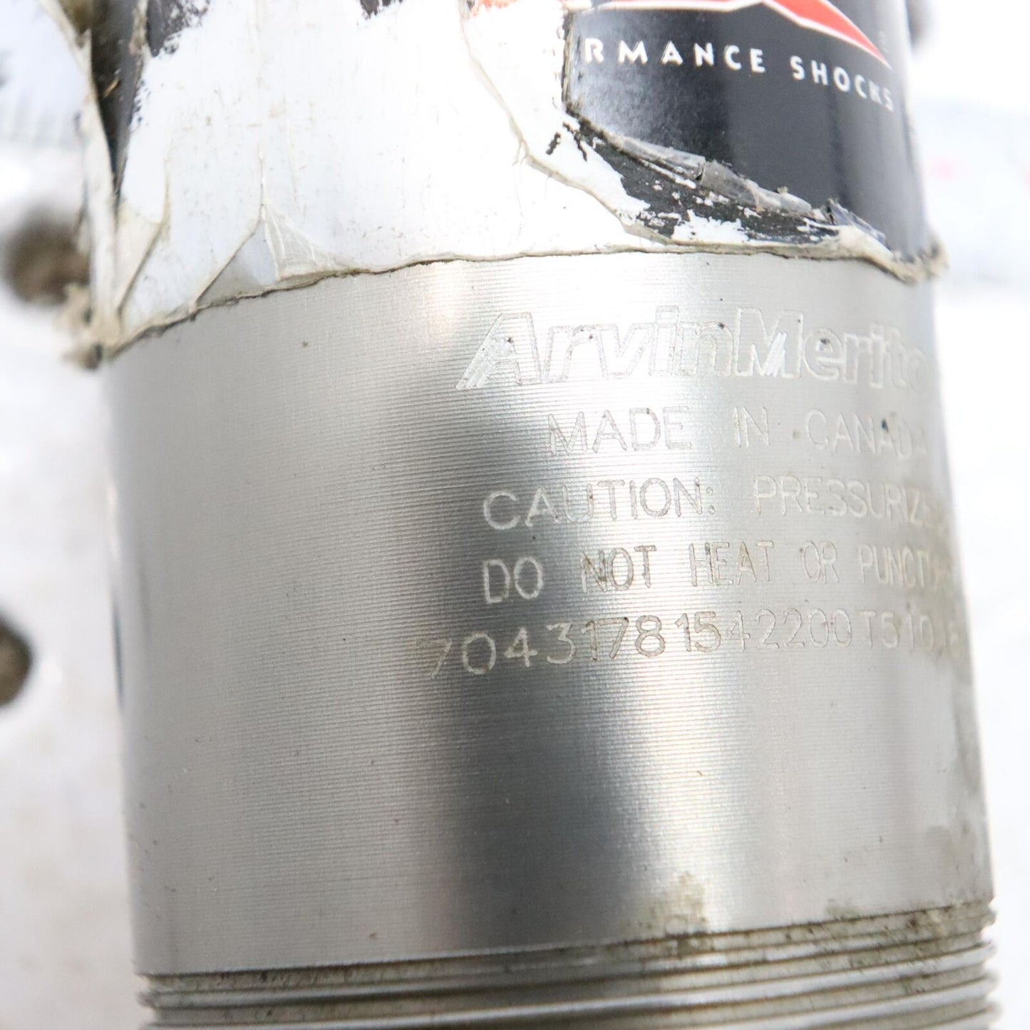 2006 POLARIS FUSION 700 FRONT TRACK SHOCK 7043178 RYDE FX 12.25" C-C