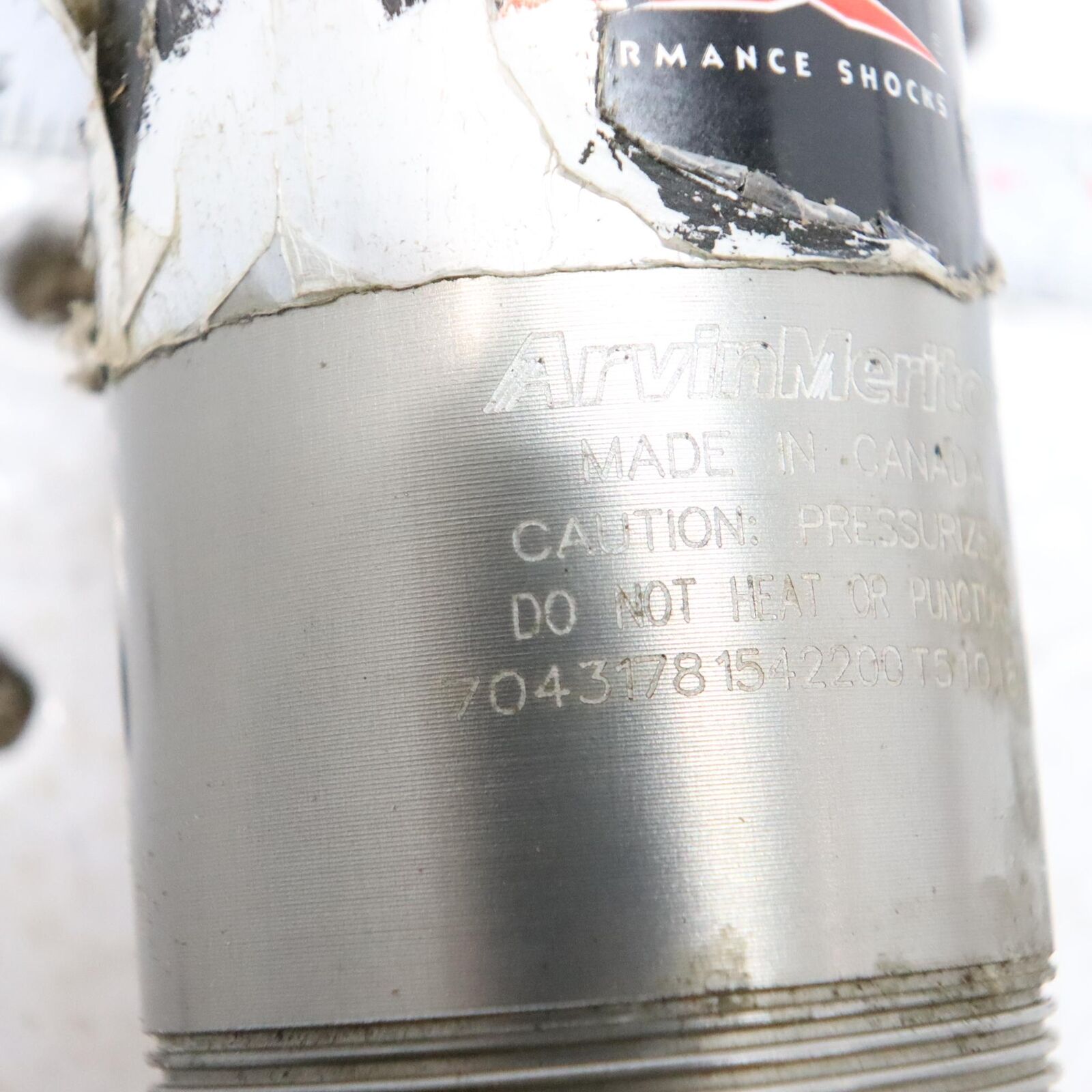 2006 POLARIS FUSION 700 FRONT TRACK SHOCK 7043178 RYDE FX 12.25" C-C