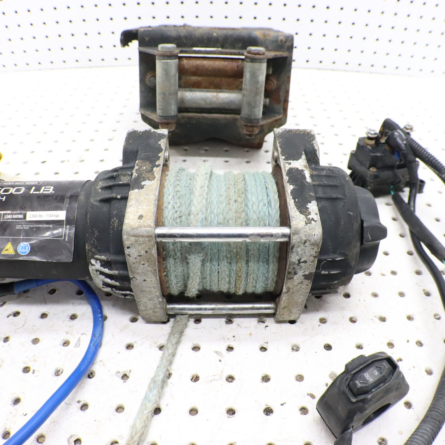 2018 Polaris Sportsman 570 Efi Winch POLARIS HD 2500LB WINCH , WIRING , & MOUNT