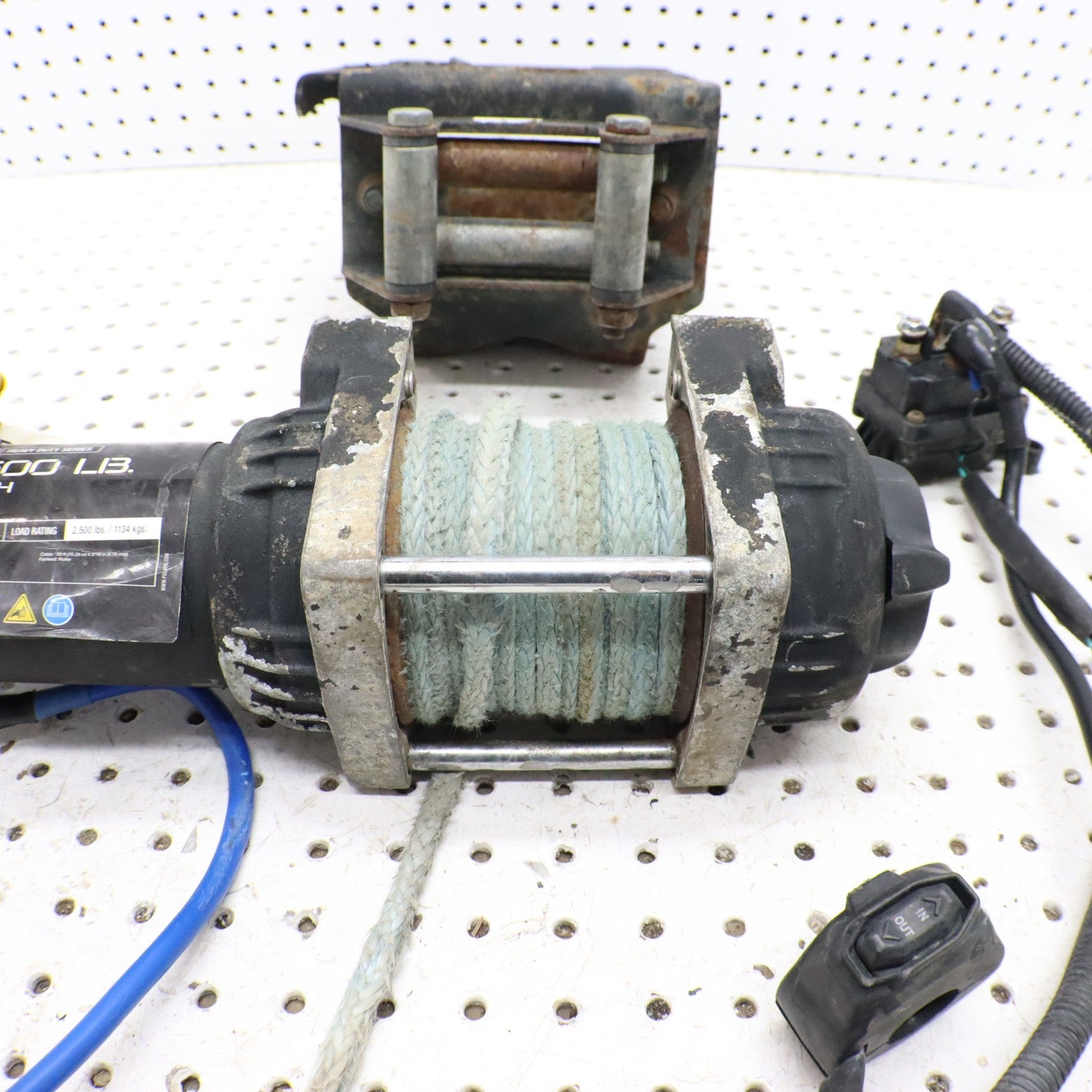 2018 Polaris Sportsman 570 Efi Winch POLARIS HD 2500LB WINCH , WIRING , & MOUNT