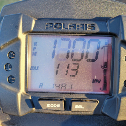 2016 Polaris Rush 800 Gauge Speedometer Display 2412901 148.1 HRS 4624 MIELS