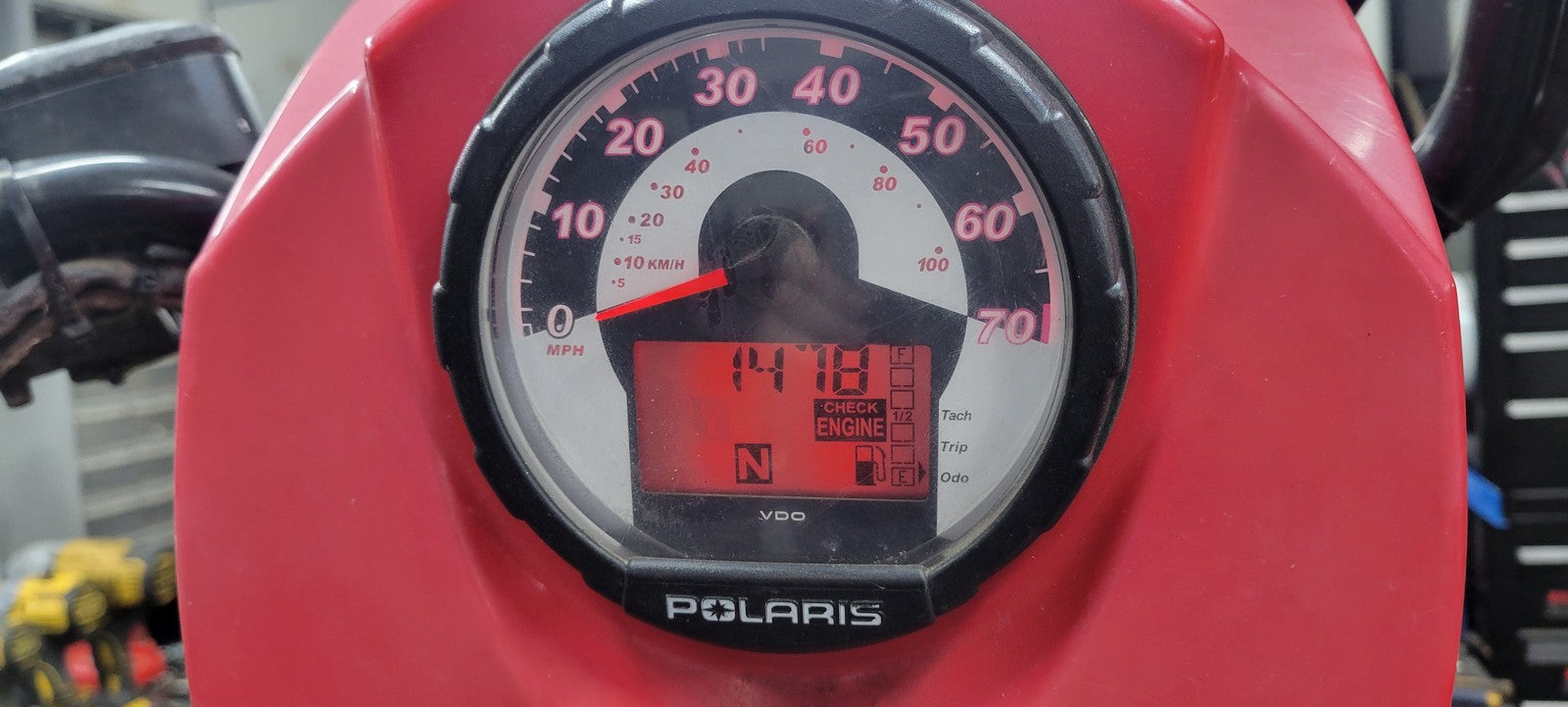 2009 Polaris Sportsman 800 Speedometer Gauge Cluster 3280482; 3280431 1478 MILES