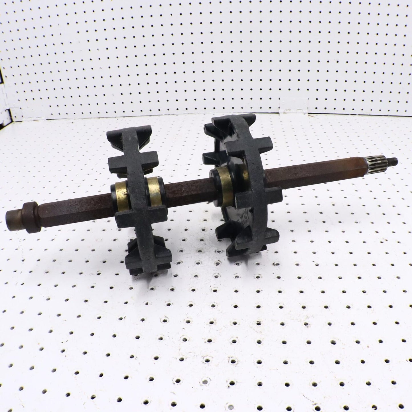 2002 ARCTIC CAT ZL 600 DRIVE COG KOG AXLE SHAFT W SPROCKETS  0728-049 